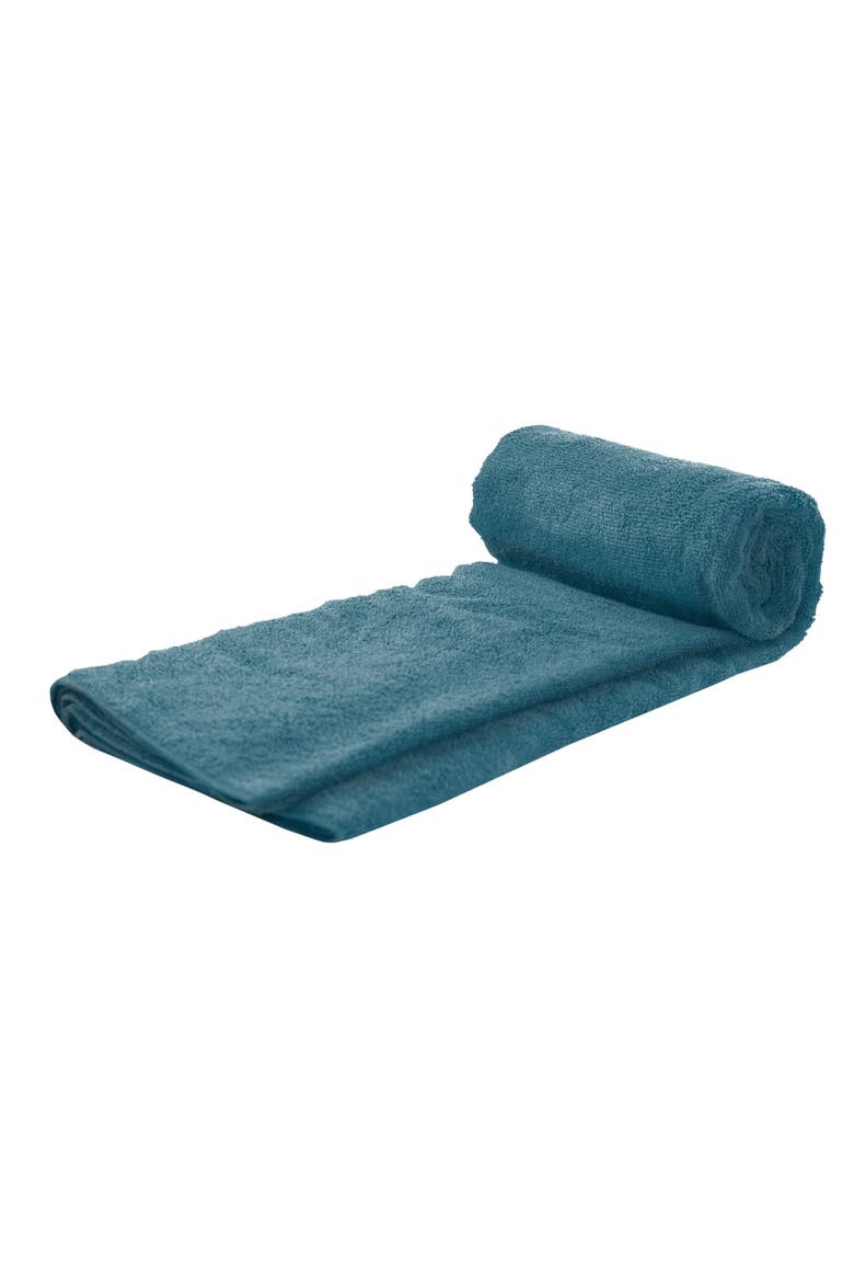 Wringin Soft Touch Mega Size Terry Towel, Alternate, color, Blue Bottle