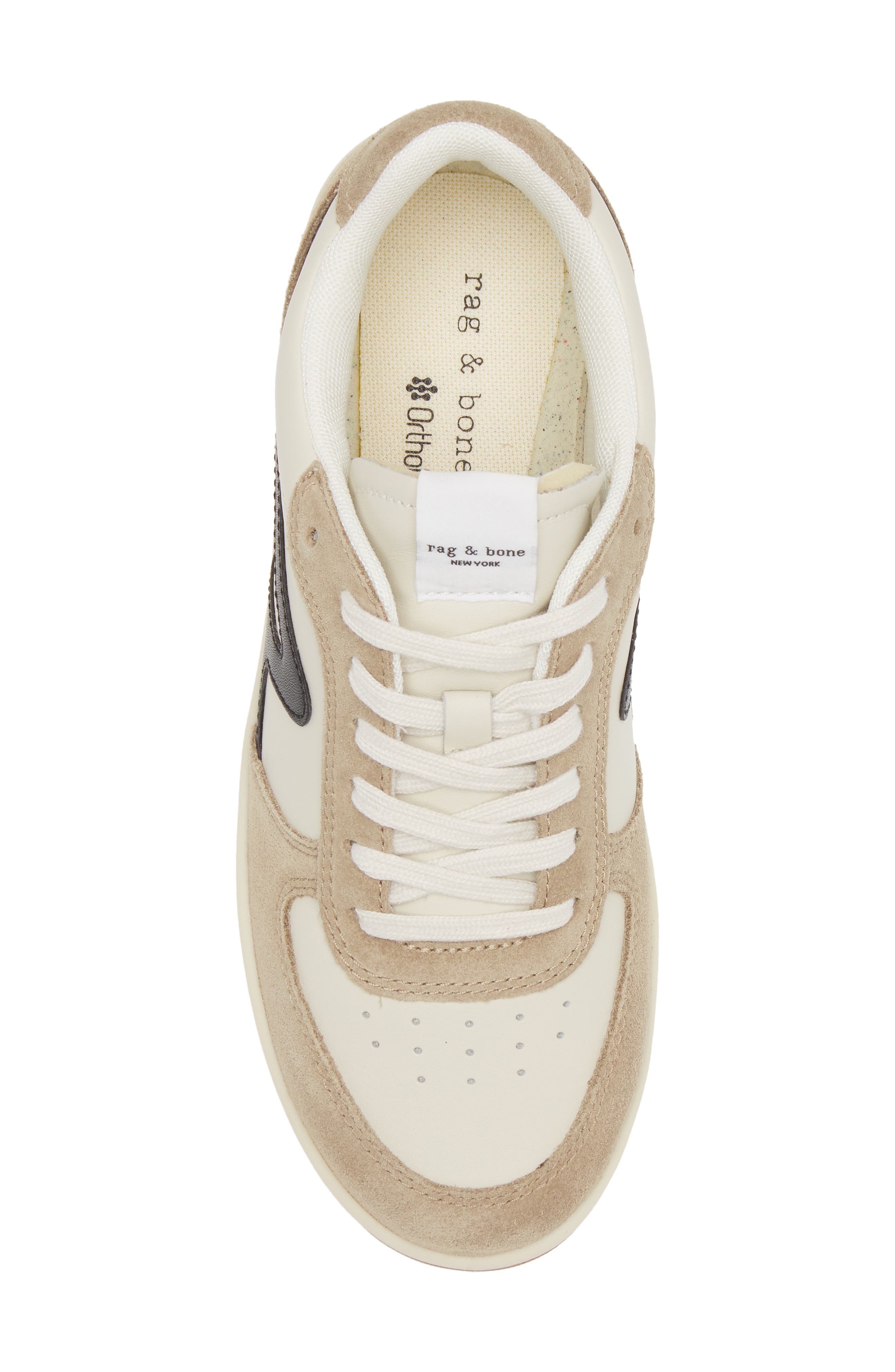 rag & bone Retro Court Sneaker, Alternate, color, Dove/ Sand