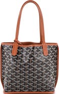 Pre-Owned Goyard Anjou Reversible Tote Coated Canvas Mini