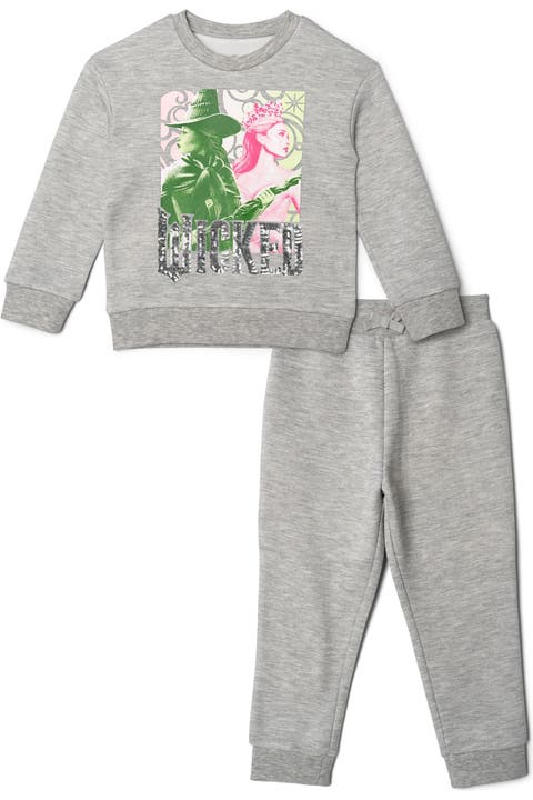 Loungewear 2-Piece Sweatshirt and Pants Set