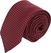 Trafalgar Baldwin Metallic Dash Silk Business Necktie