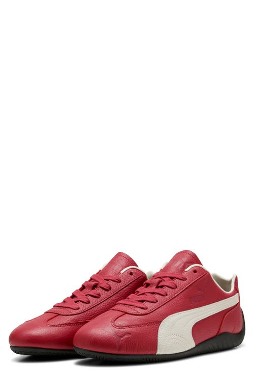 PUMA Speedcat Decon Sneaker in Red Rhythm/warm White at Nordstrom, Size 7.5