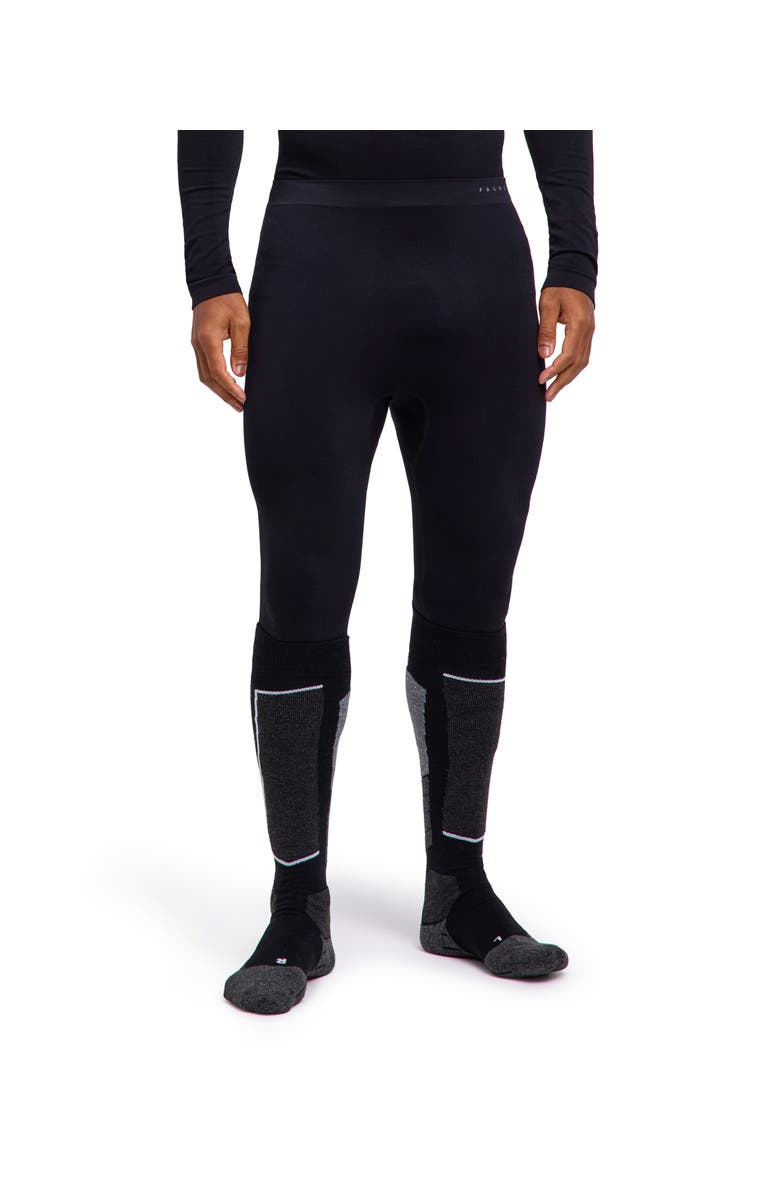 Falke Maximum Warm Sustainable 3/4 Base Layer Bottom, Main, color, Black