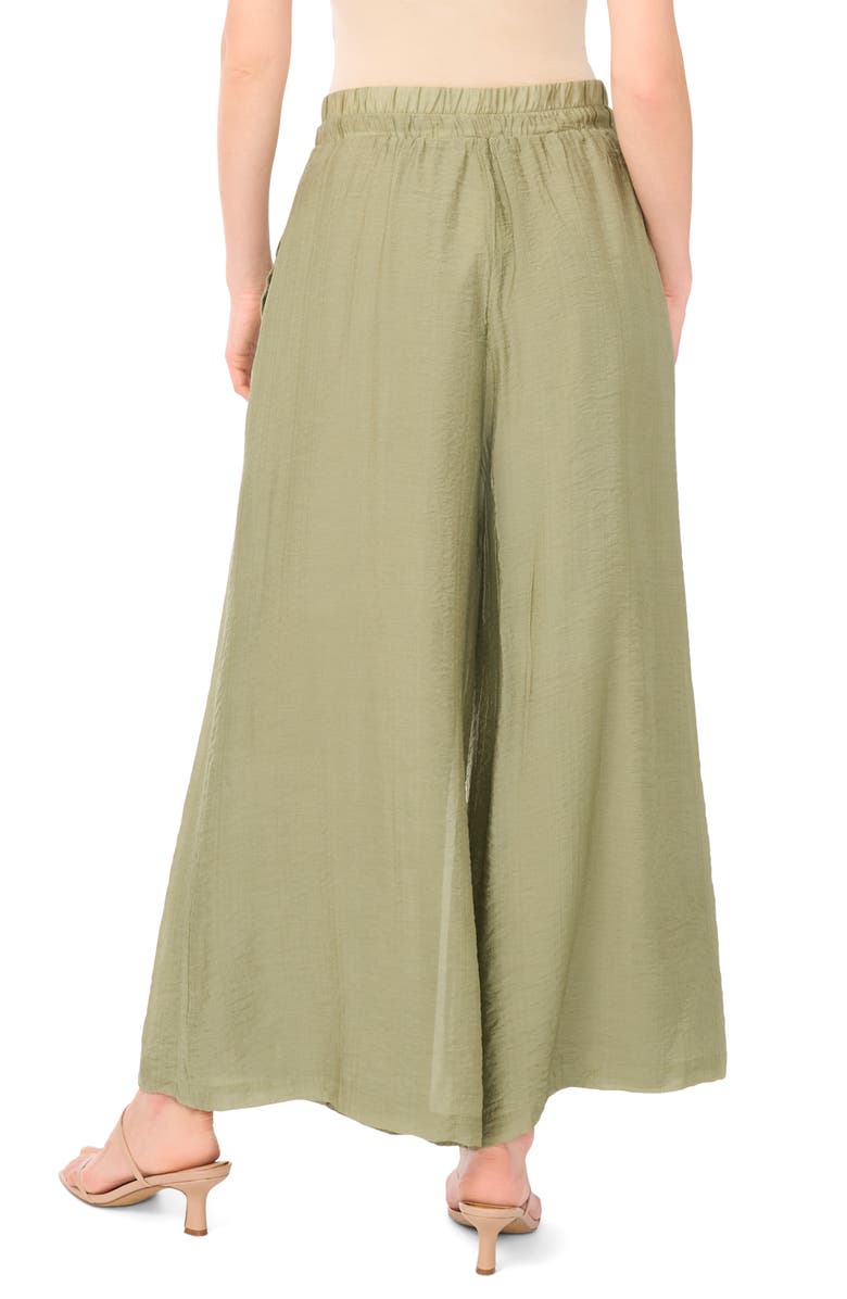 Vince Camuto Wide Leg Pants, Alternate, color, Olive