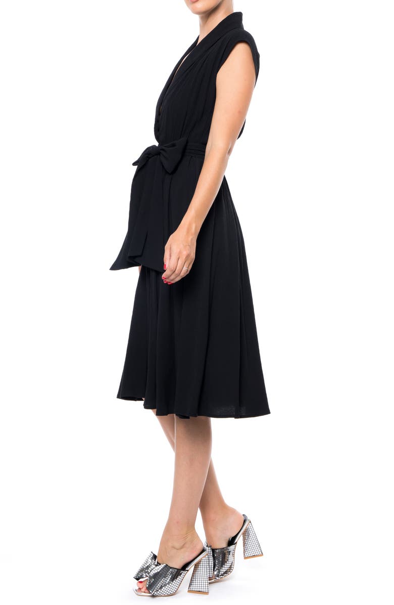 MEGHAN LA Honeysuckle Midi Dress, Alternate, color, 