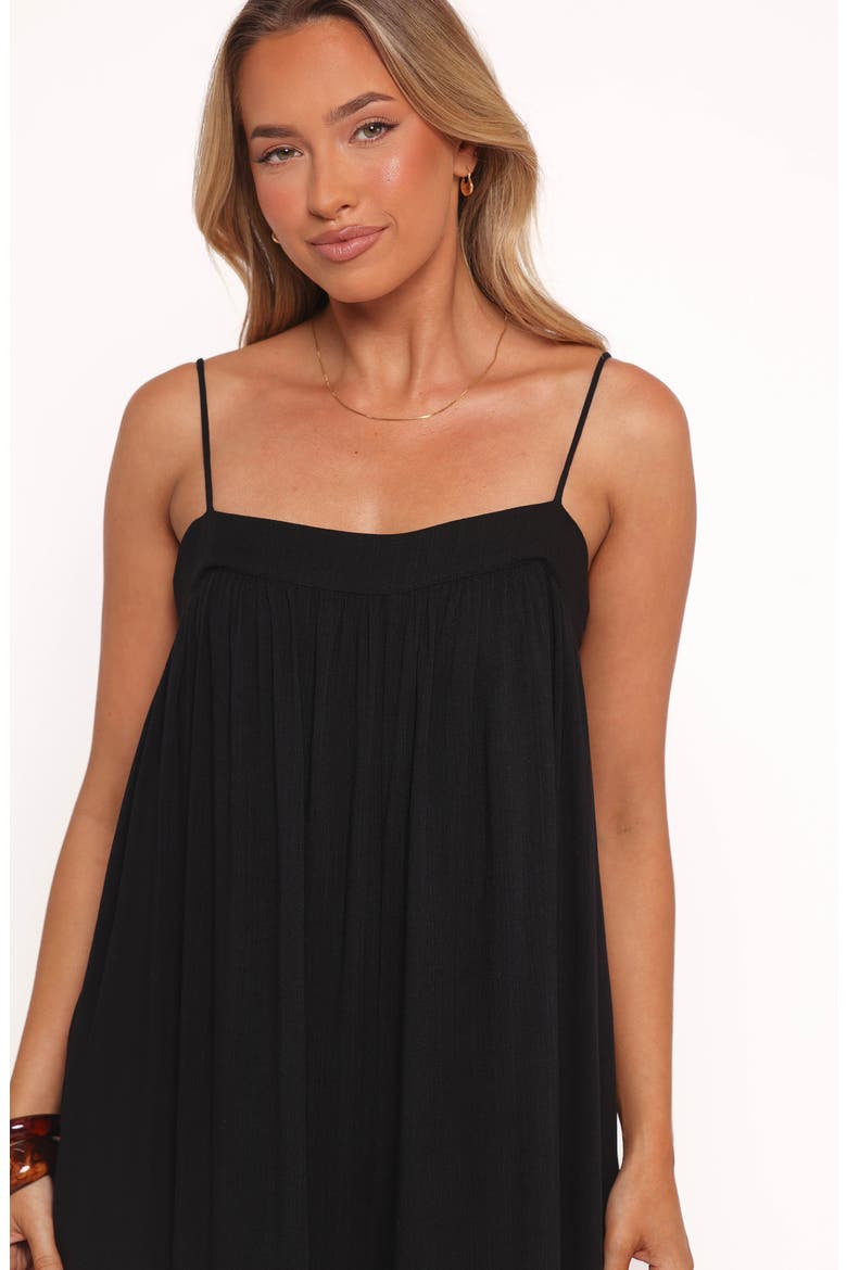 Abegail Flowy Wide Leg Jumpsuit, Alternate, color, BLACK