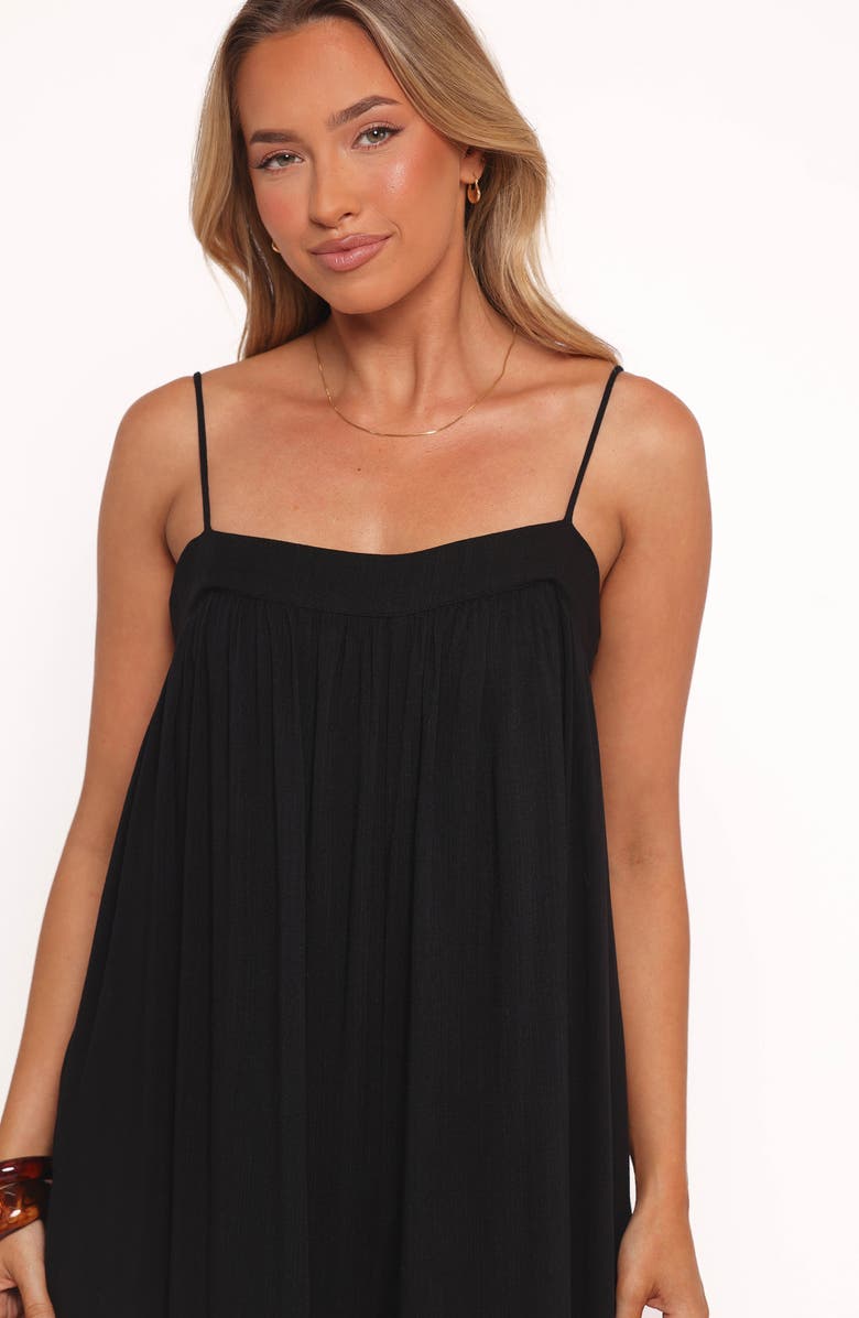 Petal & Pup Abegail Flowy Wide Leg Jumpsuit, Alternate, color, Black