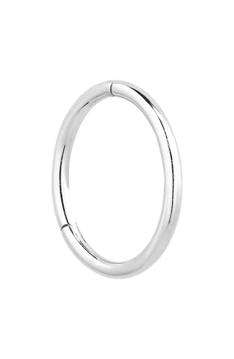 MARIA TASH 14K Gold Plain Clicker, Alternate, color, White Gold