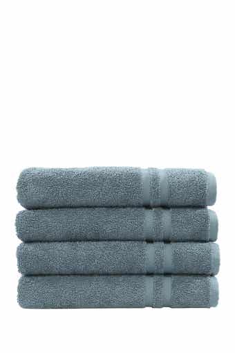 Linum Home Textiles Denzi Hand Towels - Set of 4 - Denzi Blue