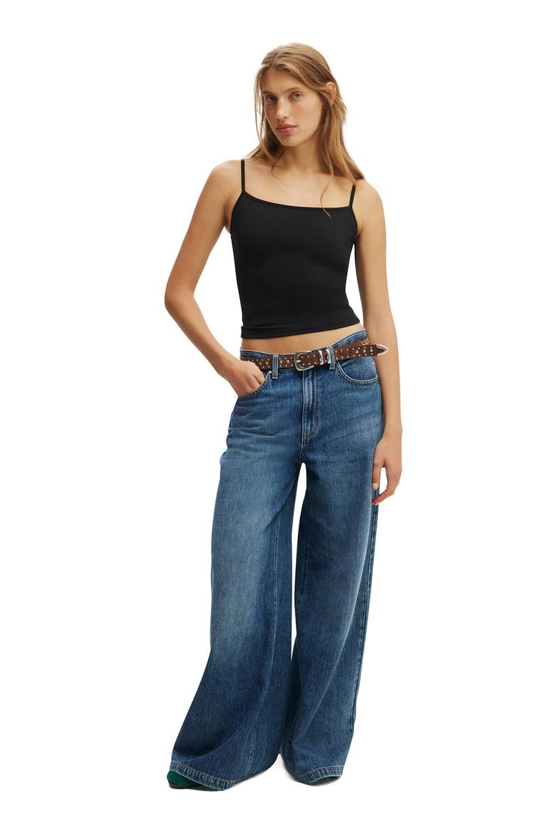 Cotton On Women's Hold Me Cami, Alternate, color, Black