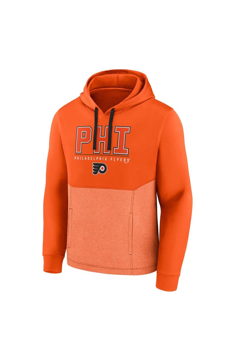 FANATICS Men's Fanatics Branded Orange Philadelphia Flyers Successful Tri-Blend Pullover Hoodie, Alternate, color, Orange