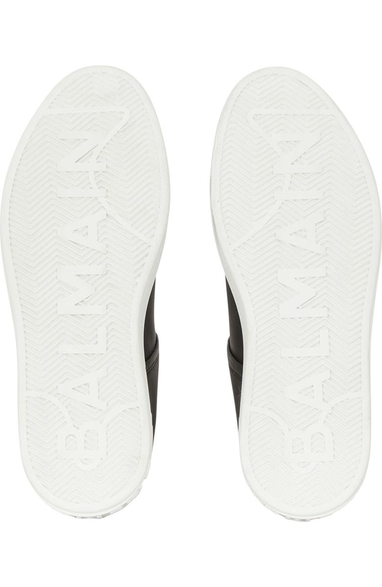 Balmain Calfskin B-Court trainers, Alternate, color, Multicolor