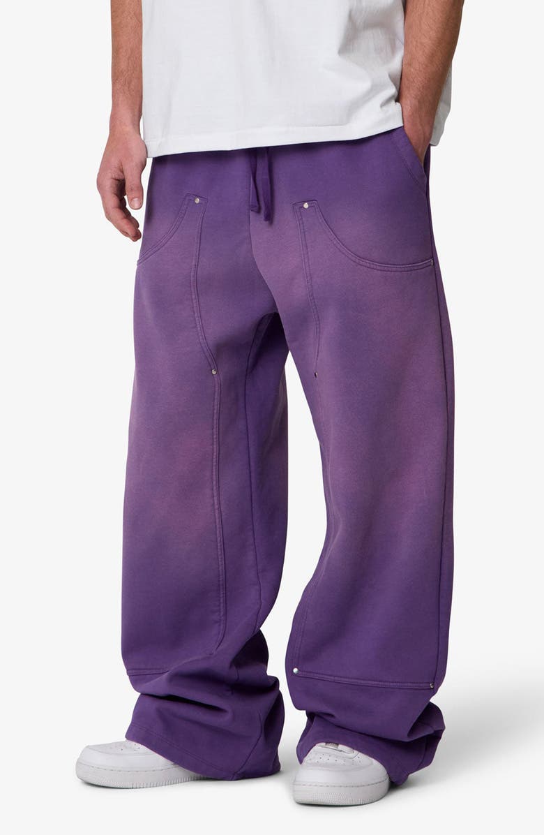 mnml West Baggy Fit Double Knee Sweatpants, Alternate, color,
