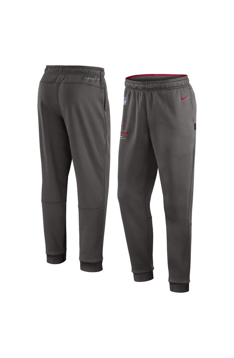 Nike Men's Nike Pewter Tampa Bay Buccaneers Sideline Logo Performance Pants, Alternate, color, Pewter