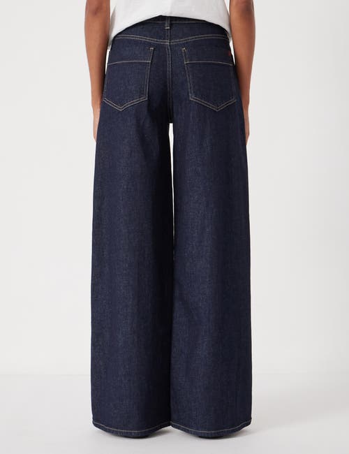 Hush Nessa Wide Leg Jeans In Blue