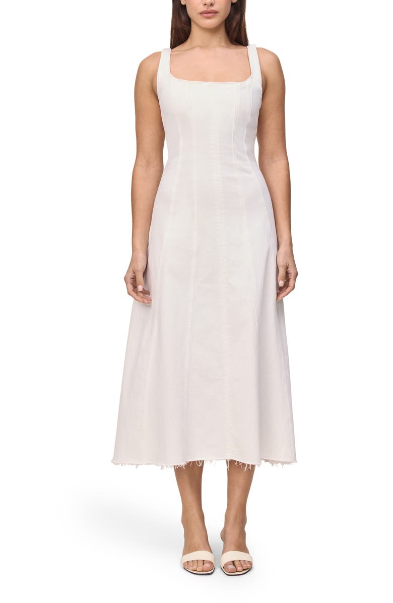 WARP+WEFT Psa Sleeveless Maxi Dress, Main, color, Optic