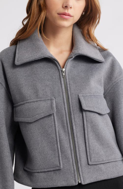 OPEN EDIT OPEN EDIT CROP ZIP JACKET 