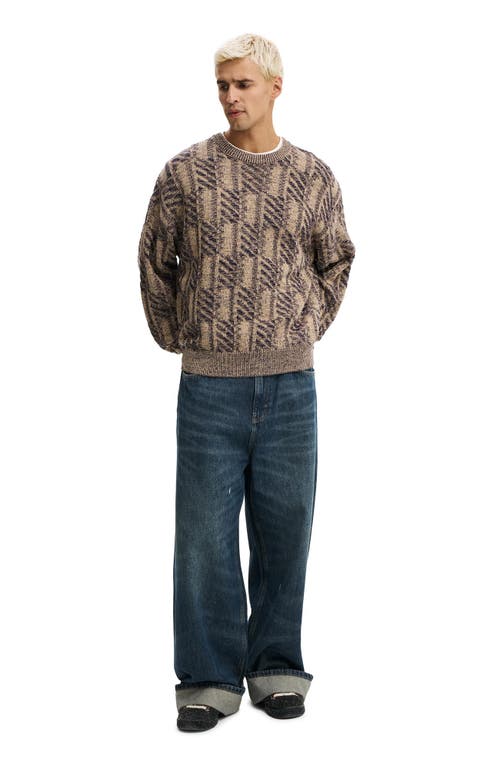 Cotton On Garage Knit Sweater In Brown