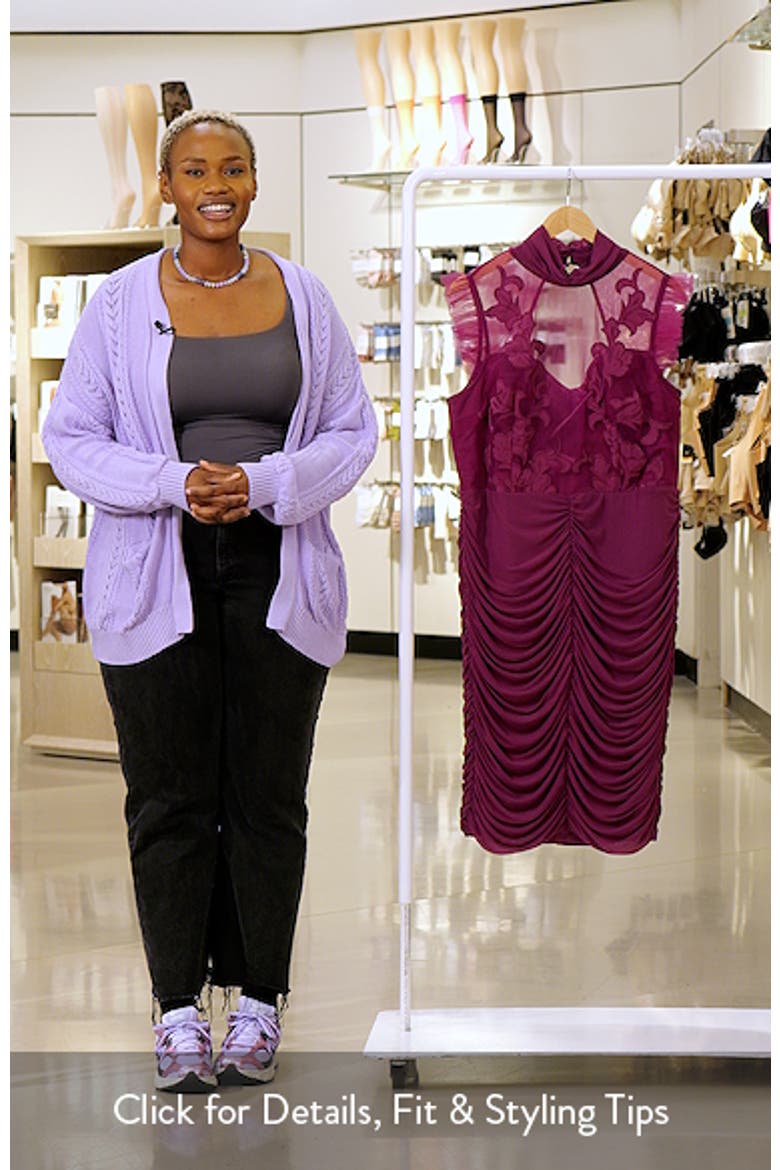 Celia Ruched Body-Con Dress video