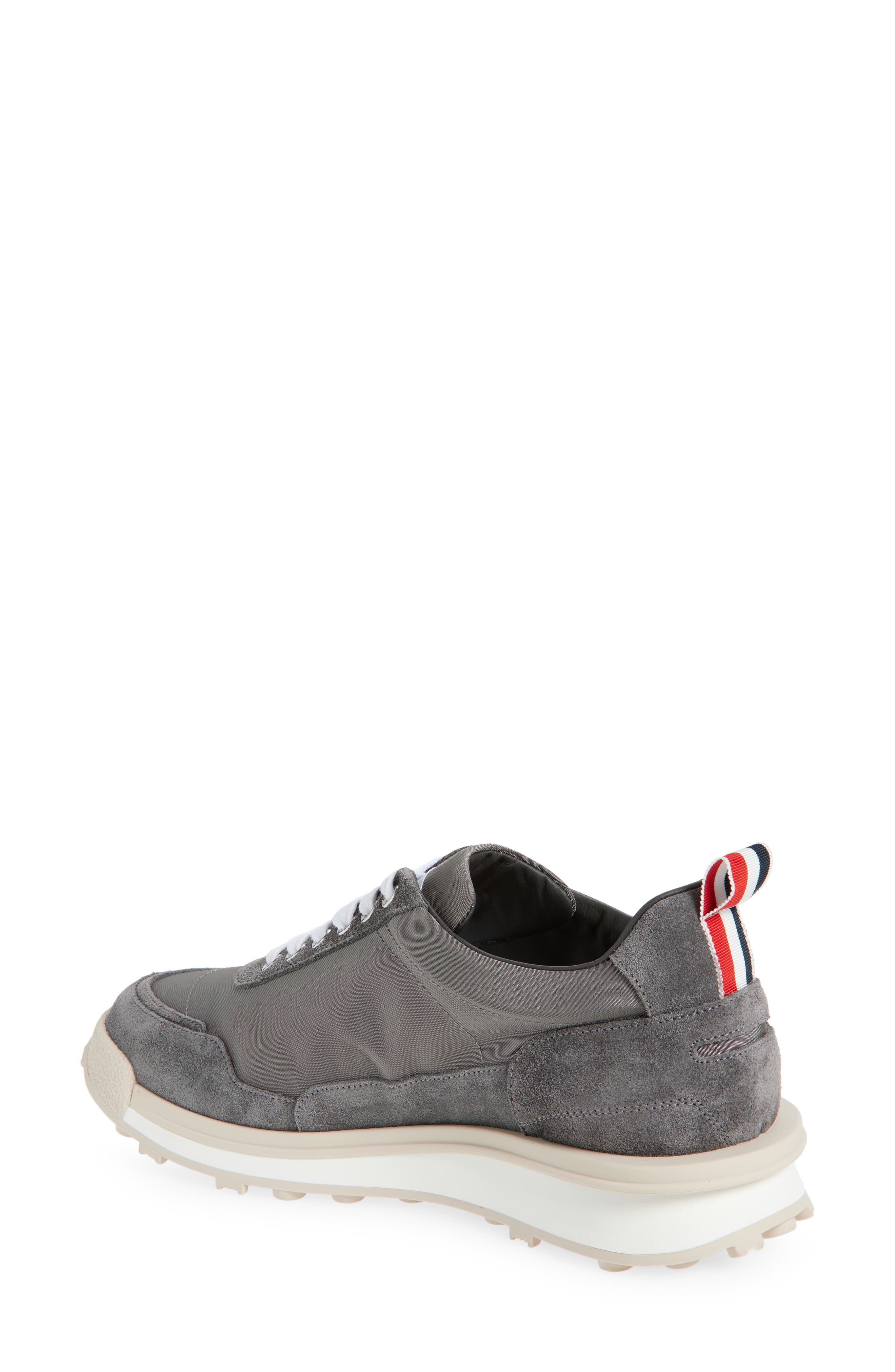Thom Browne Alumni Sneaker, Alternate, color, Medium Grey