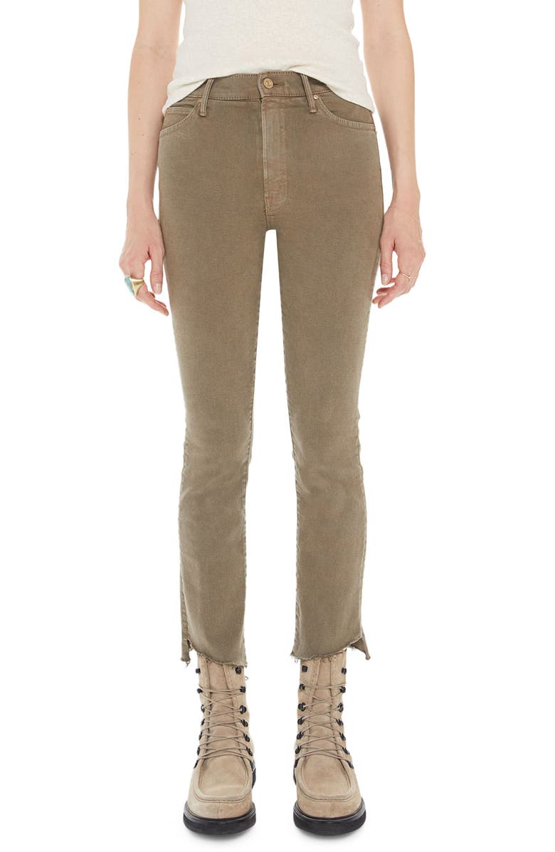 MOTHER Rascal High Waist Ankle Step Fray Jeans | Nordstromrack