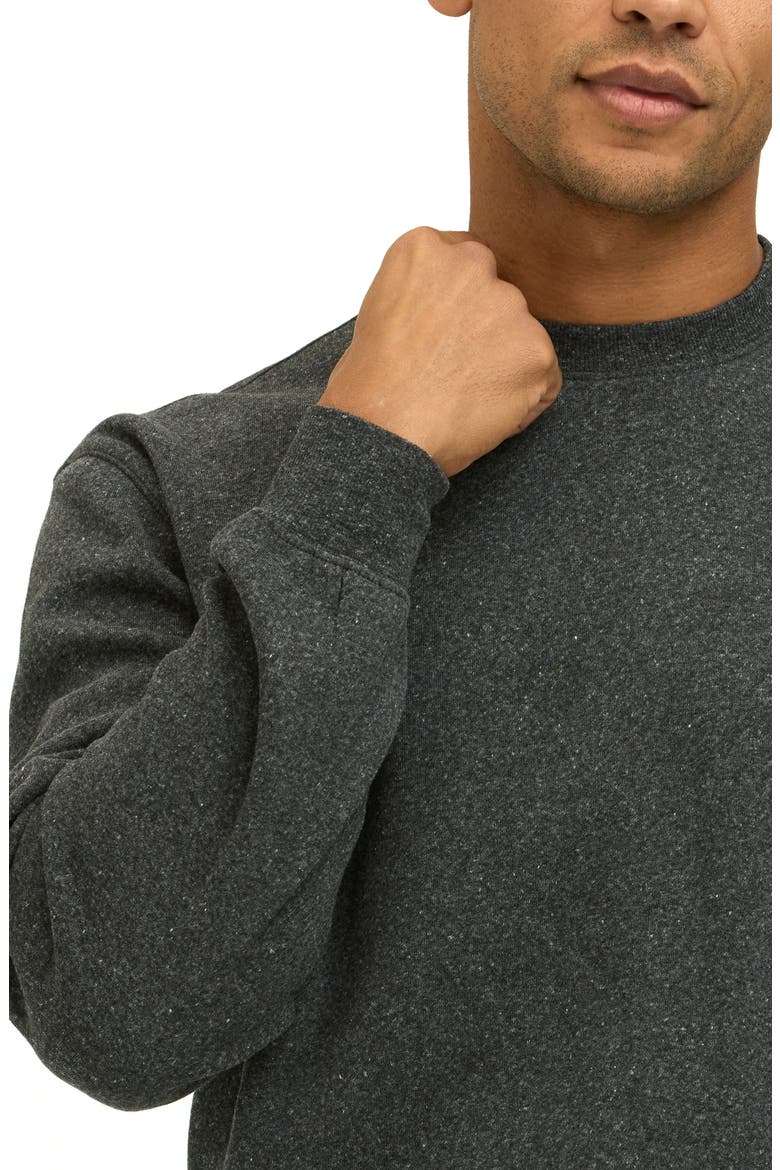 Dallas Pullover Sweatshirt, Alternate, color, HEATHER BLACK