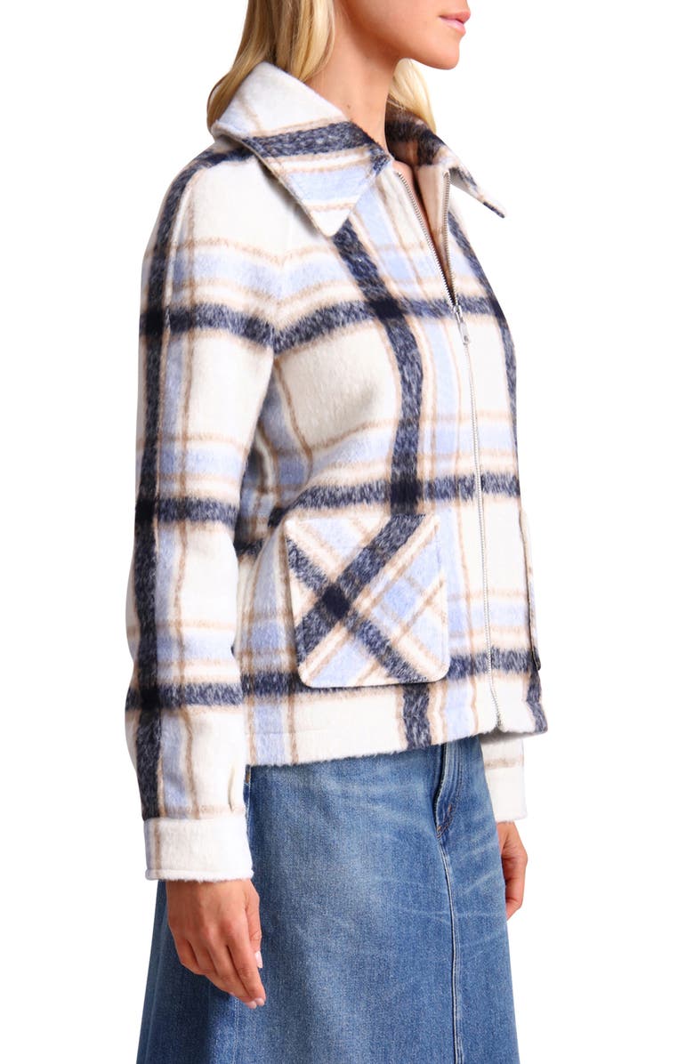 Avec Les Filles Relaxed Zip Front Jacket, Alternate, color,