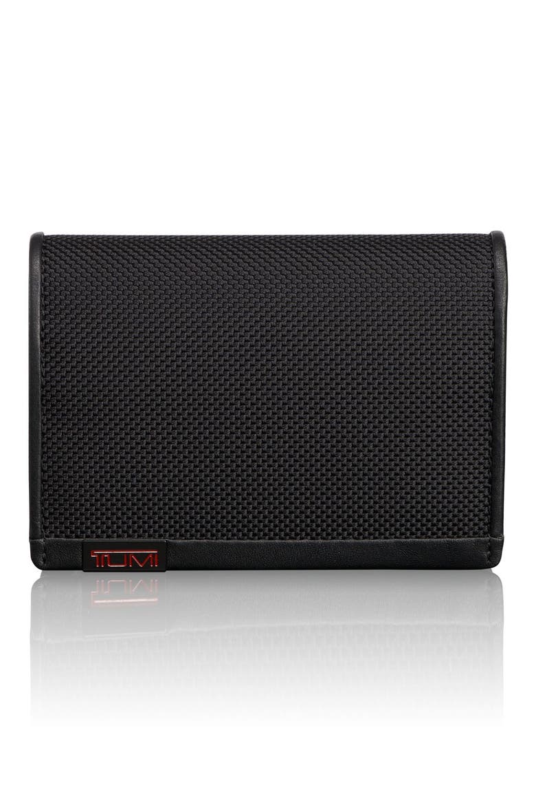 Alpha ID Lock™ Shielded L-Fold ID Wallet, Main, color, BLACK