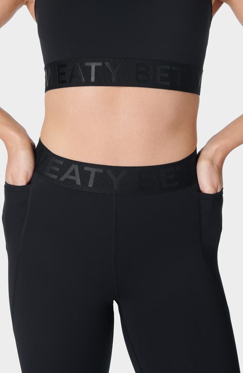 Shop Sweaty Betty Power 7/8 Workout Pocket Leggings In Black
