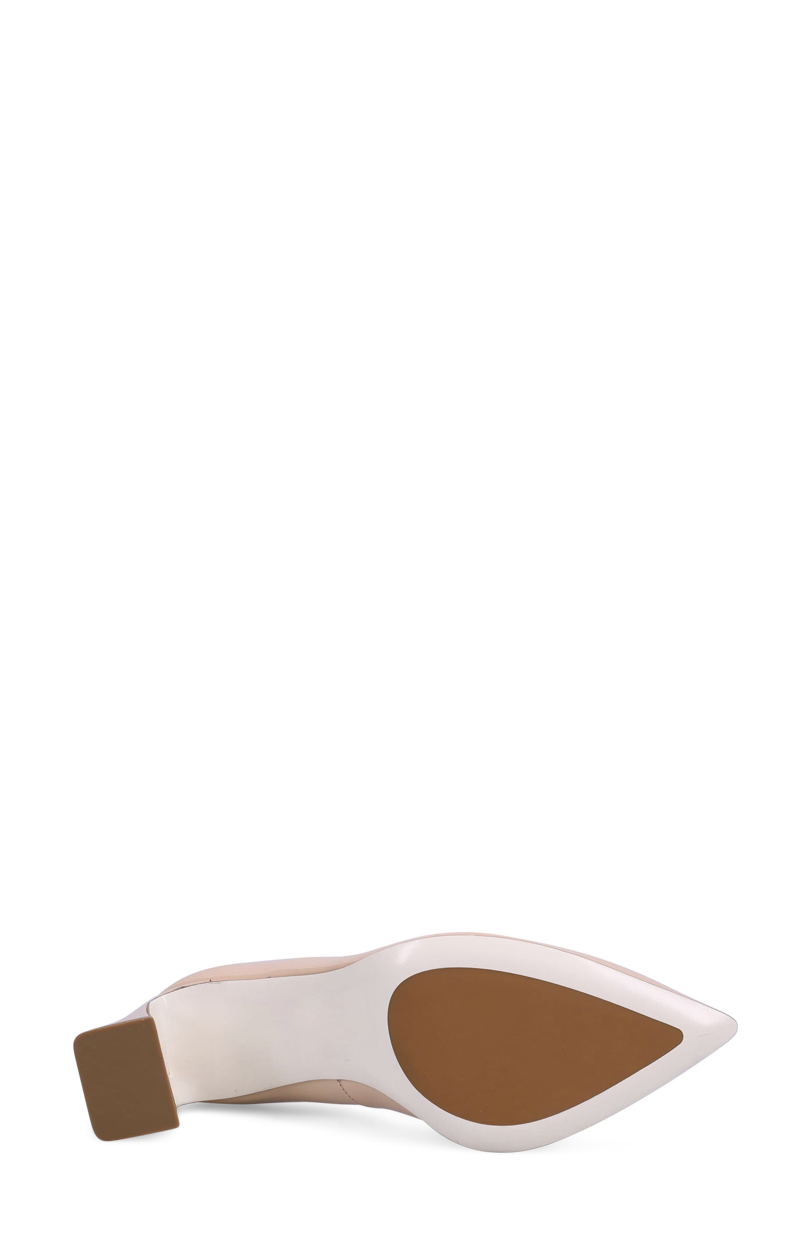 Ron White Cassanda Pointed Toe Pump, Alternate, color, Blush Patent