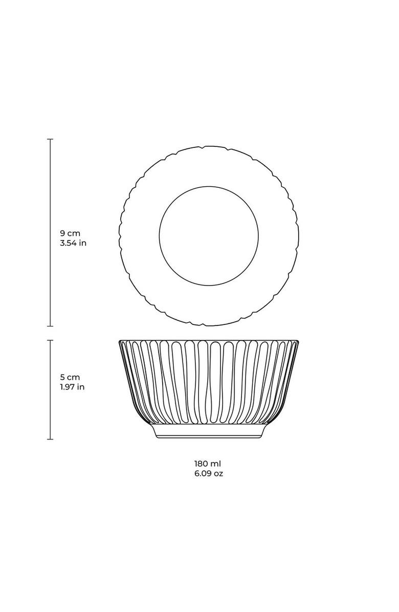Porto Brasil Linhas Ramekin Set of 6, Alternate, color, Night Sky