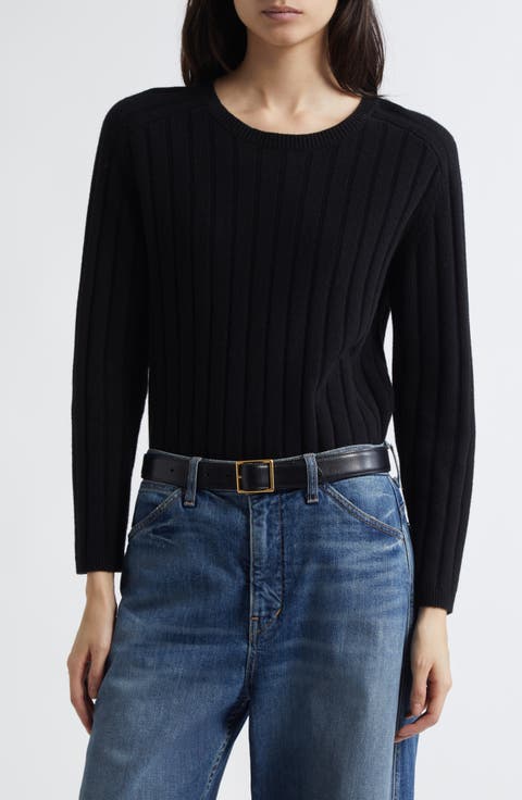 Alise Rib Cashmere Sweater