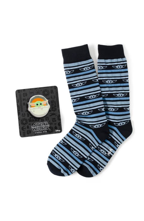 The Child Crew Socks & Lapel Pin Gift Set