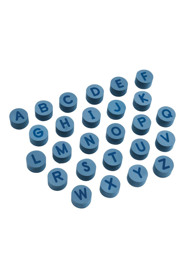Giant Alphabet Stampers - Uppercase & Lowercase Letters, Alternate, color, Blue