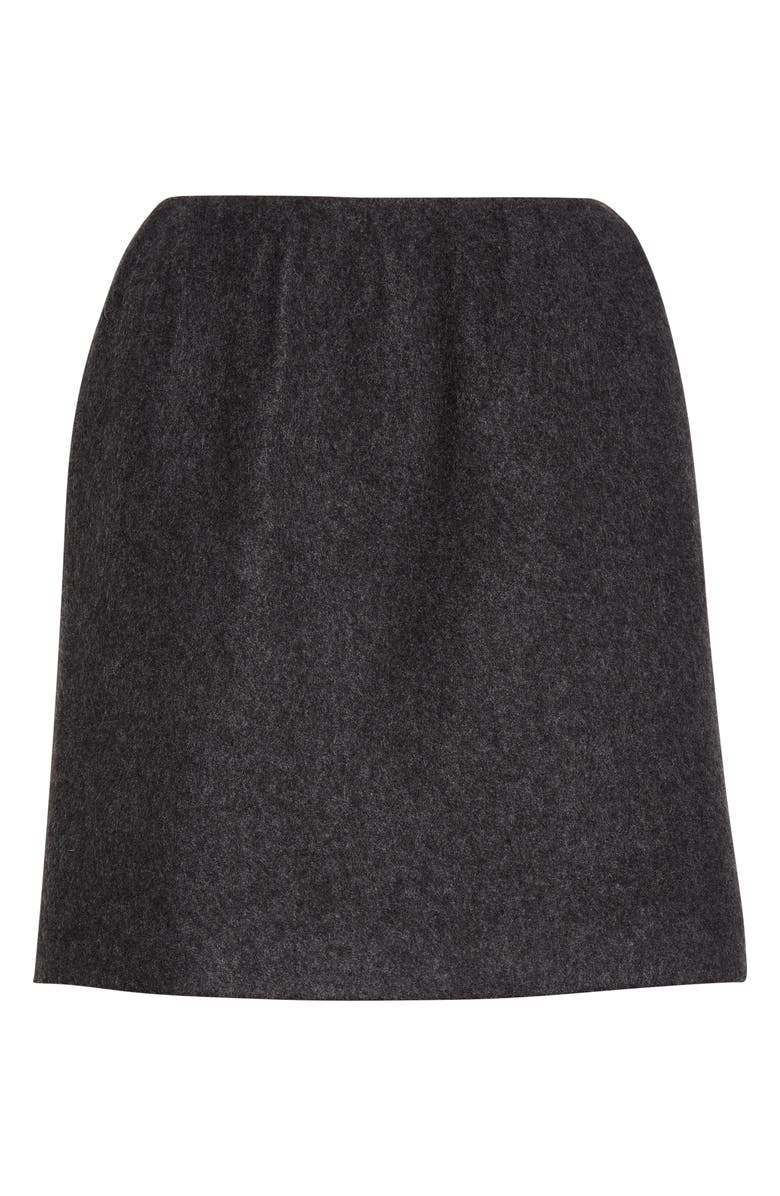Shushu/Tong Smocked Miniskirt, Alternate, color, Dark Grey