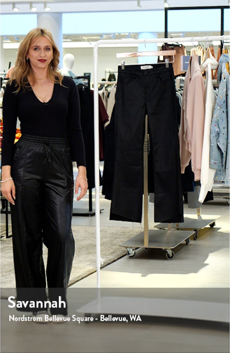 Coated Step Hem Bootcut Jeans, sales video thumbnail