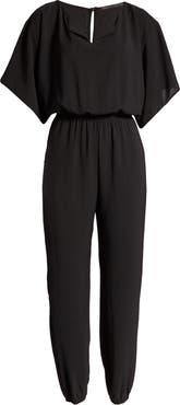 Fraiche by J Split Neck Jumpsuit