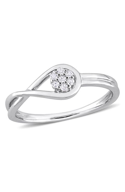 Diamond Infinity Promise Ring