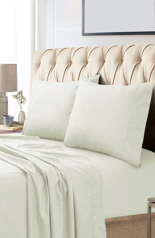Azores Home 800 Thread Count Cotton Percale Sheet Set In Multi