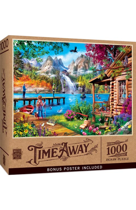 Fishing with Pappy 1000 Piece Puzzle