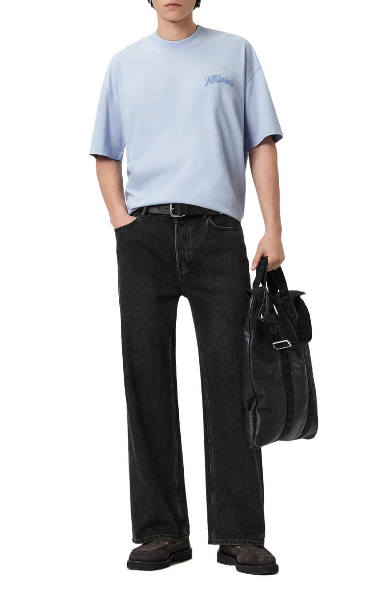 AllSaints Odyssey Cotton Graphic T-Shirt, Alternate, color, Villa Blue