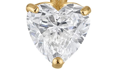 Fzn 14k Gold Lab Grown Diamond Pendant Necklace In Yellow