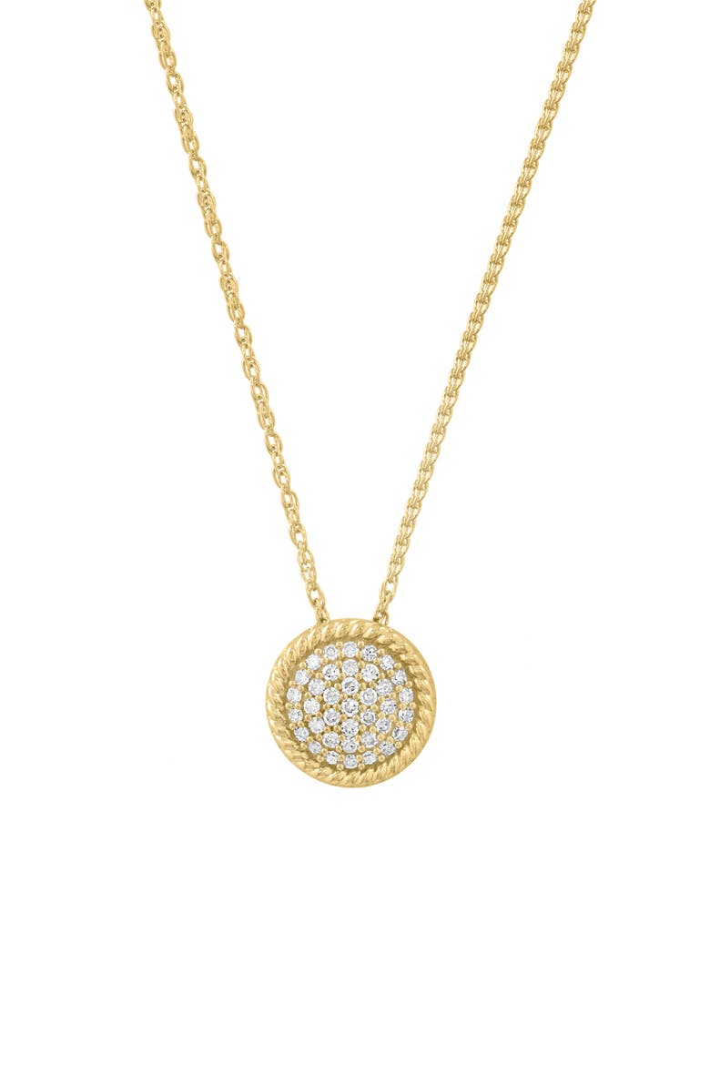 Diamond Pendant Necklace, Main, color, GOLD