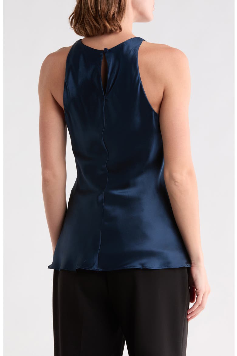 Saskia Silk Tank Top, Alternate, color, MIDNIGHT