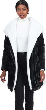 GORSKI Quilted Parka With Genuine Shearling