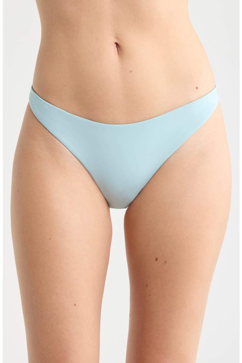 Flamenco Saltwater Solids Bikini Bottoms, Main, color, STRATOSPHERE