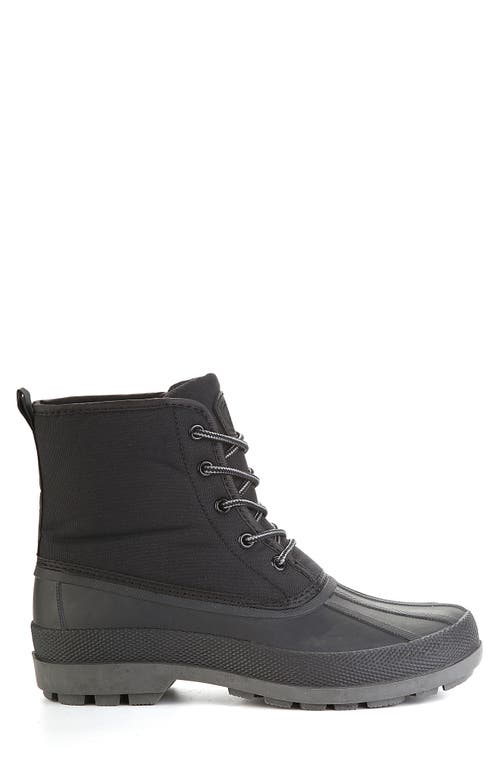 Polar Range Blast Waterproof Duck Toe Snow Boot In Black