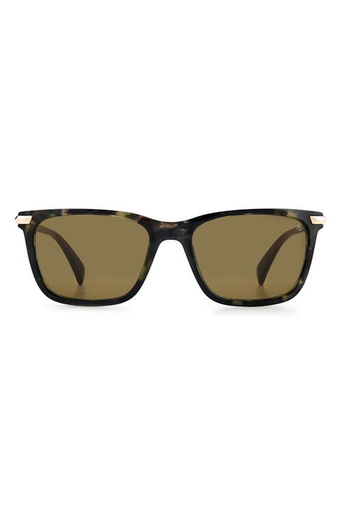 56mm Square Sunglasses