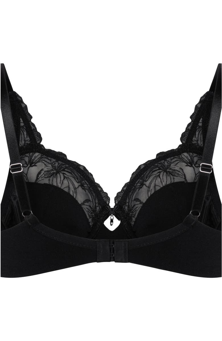 Hunkemöller Lily Non-padded Underwired Bra, Alternate, color, Black