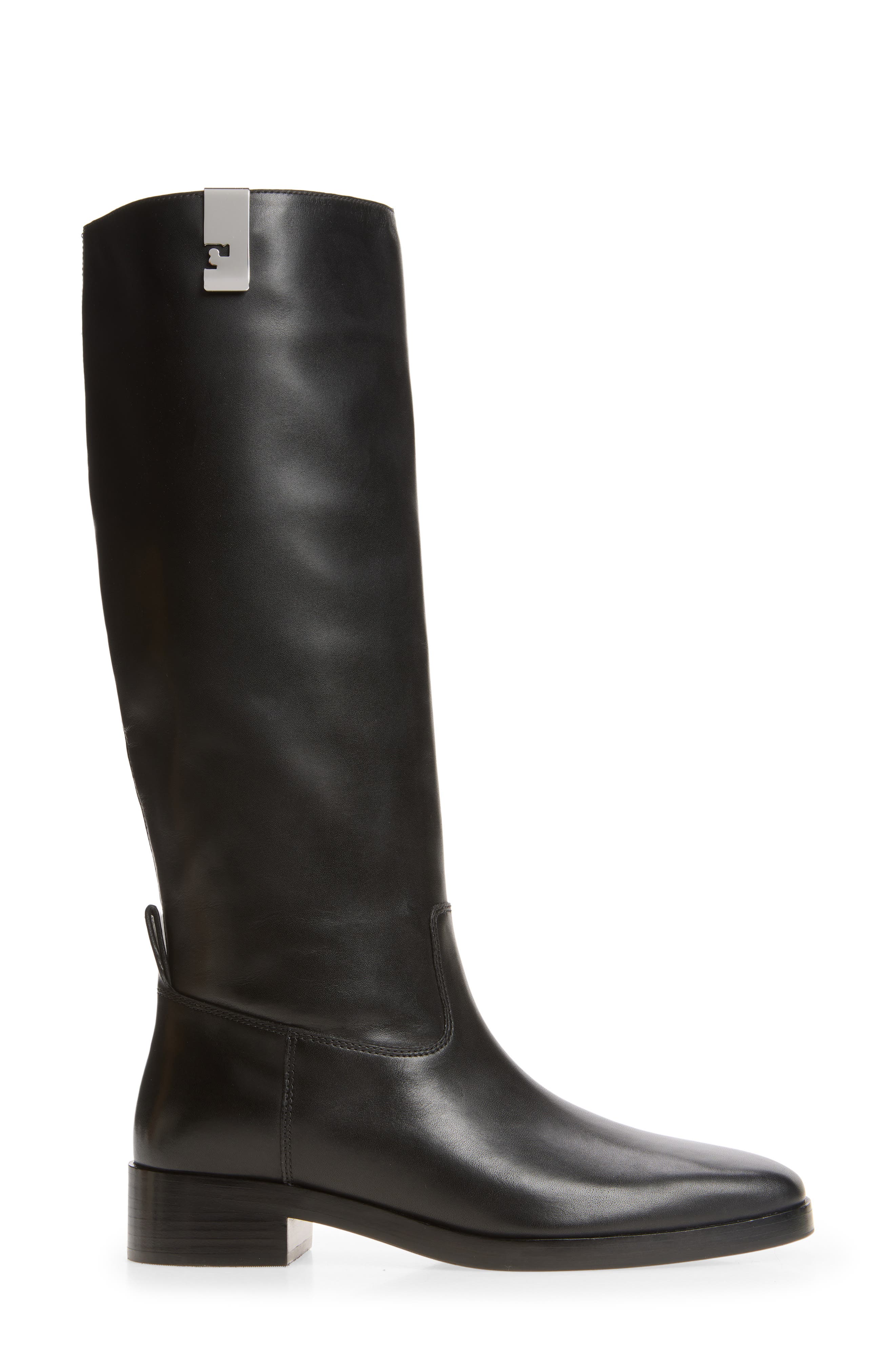 Money Clip Knee High Boot, Alternate, color, PERFECT BLACK